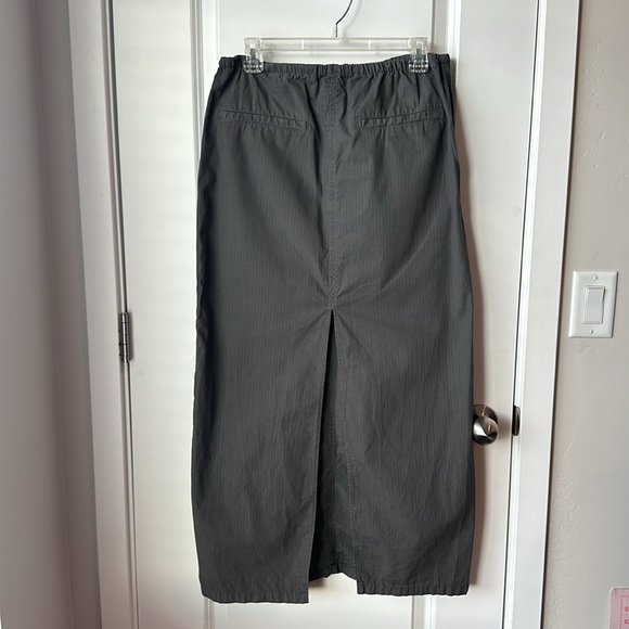 Zara Utility Drawstring Maxi Skirt - Picture 2 of 6